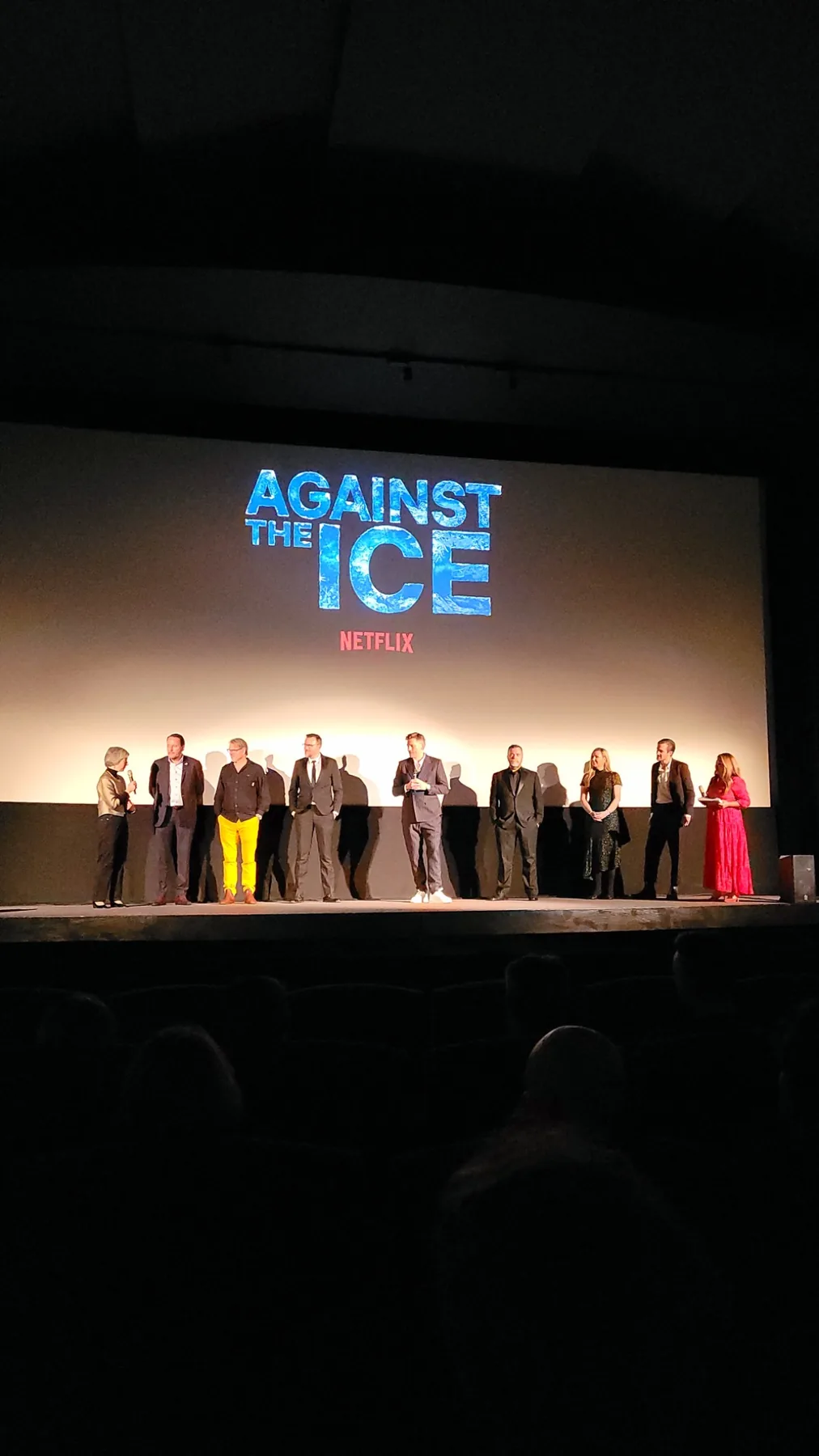 Against the Ice gala premiere at the Berlin International Film Festival